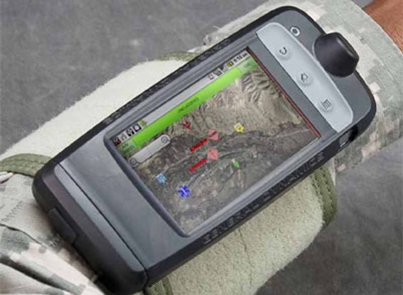 DARPA GD300 handheld in the field