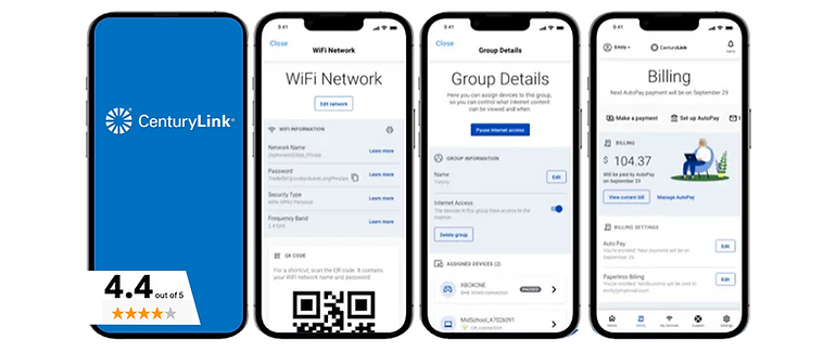 CenturyLink mobile app