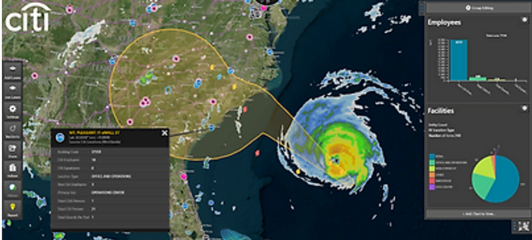 Citi Live Earth dashboard